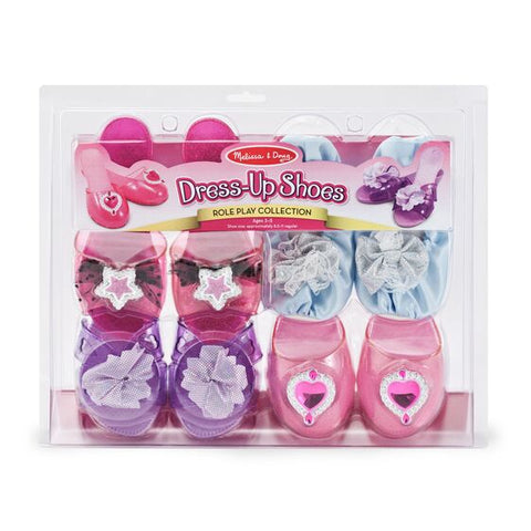 Melissa & Doug Role Play Collection - Step In Style! Dress-Up Shoes