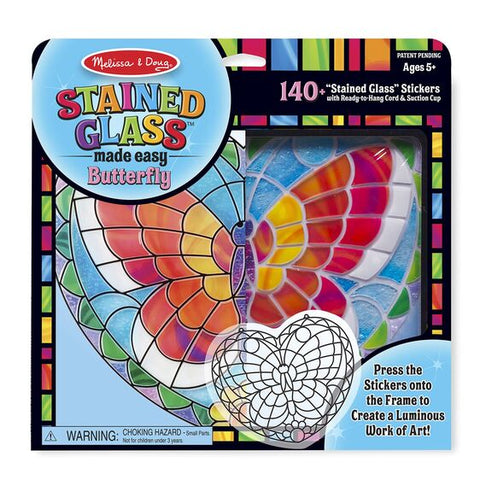 Melissa & Doug Stained Glass Made Easy - Butterfly