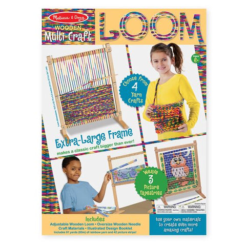 Melissa & Doug Multi-Craft Weaving Loom