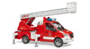 Bruder 02673 MB Sprinter Fire Engine w/ Ladder, Water Pump and Light & Sound Module