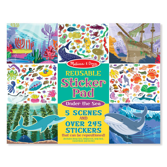 Melissa & Doug Reusable Sticker Pads
