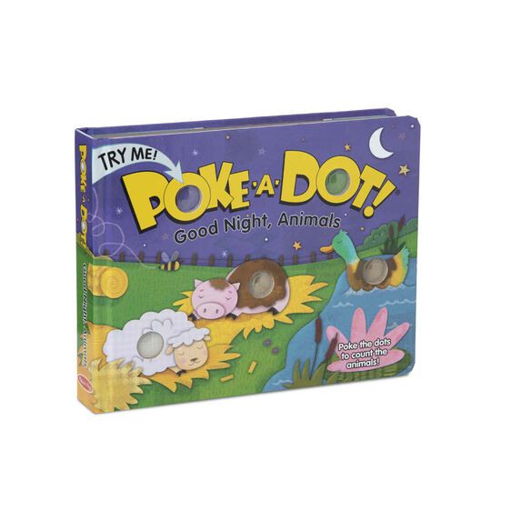 Melissa & Doug 31346 Poke-A-Dot: An Alphabet Eye Spy (Board Book