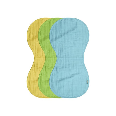 Green Sprouts Muslin Burp Cloths made from Organic Cotton (3 pack)