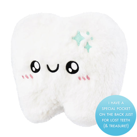Squishable Mini Tooth with Tooth Fairy Pocket