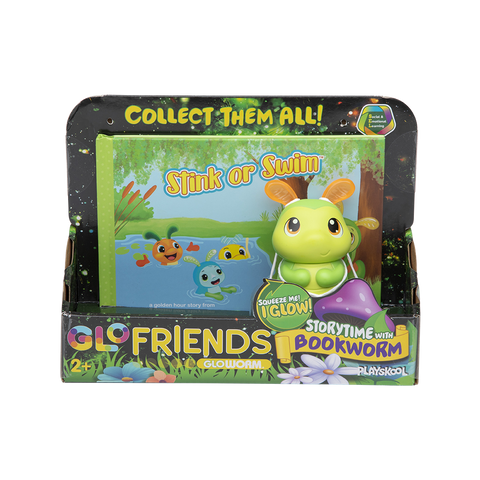 PlayMonster Playskool Glo Friends – Bookworm: Stink or Swim!