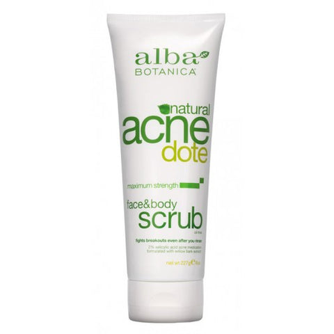 Alba Acnedote Acne Face & Body Scrub