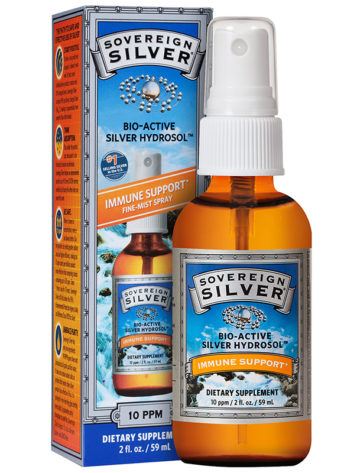 Sovereign Silver Bio-Active Silver Hydrosol – Fine Mist Spray