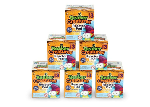 Learning Resources Beaker Creatures Reactor Pods, Series 3