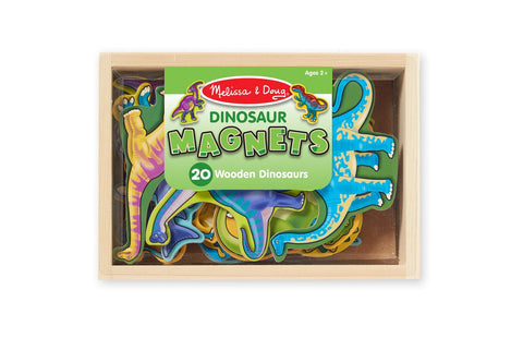 Melissa & Doug Wooden Dinosaur Magnets