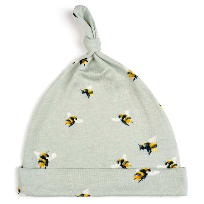 Milkbarn Knotted Beanie Hat - Bamboo