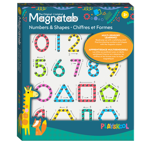 Magnatab Playskool Magnatab Numbers & Shapes