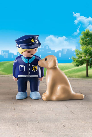 Playmobil Police Officer with Dog Item Number: 70408