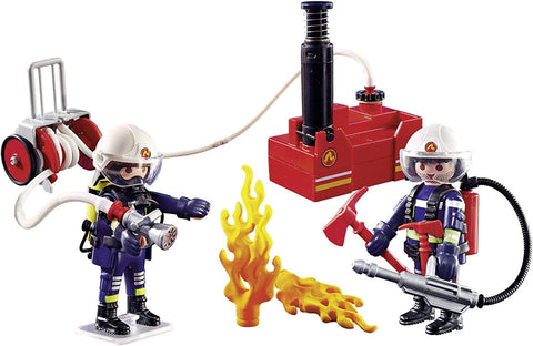 Playmobil Firefighters with Water Pump Item Number: 9468