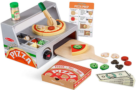 Melissa & Doug Top & Serve Pizza Counter