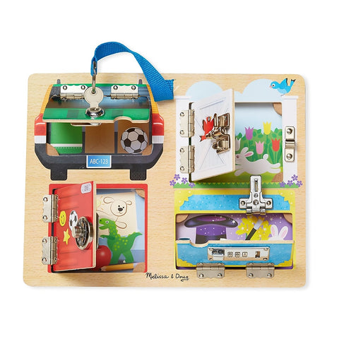 Melissa & Doug Lock and Latch Board