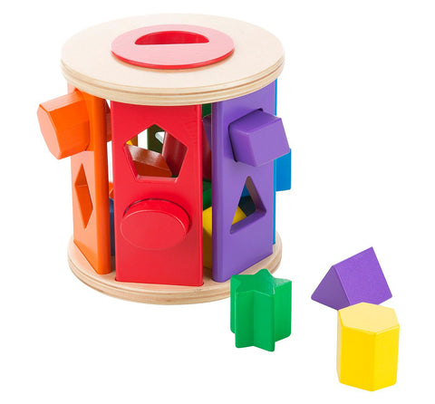 Melissa & Doug Match & Roll Shape Sort