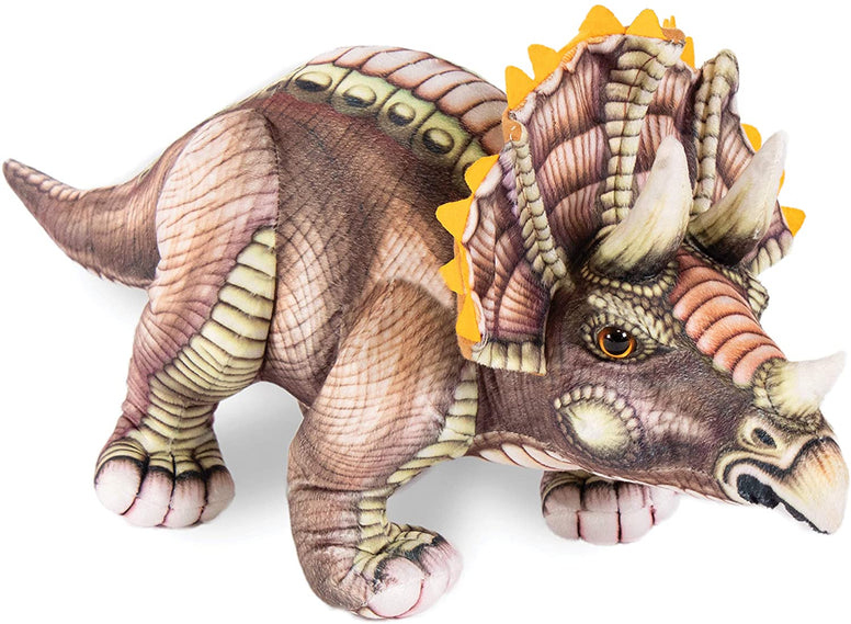 Real Planet Triceratops Plush Dinosaur