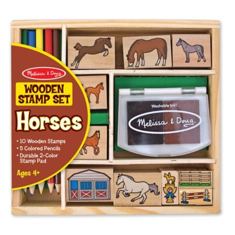 Melissa & Doug Wooden Stamp Sets