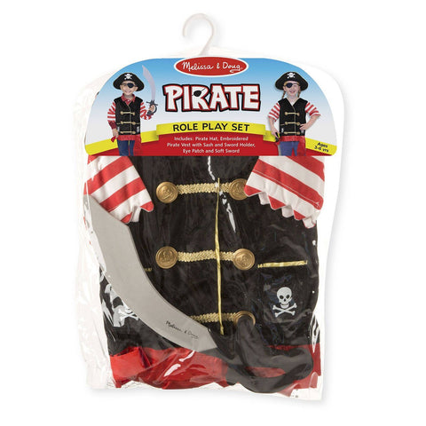 Melissa & Doug Pirate Role Play Costume Set