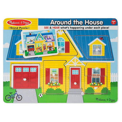 Melissa & Doug Sound Puzzle - Around the House