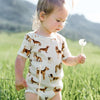 Milkbarn Short Sleeve Bodysuit