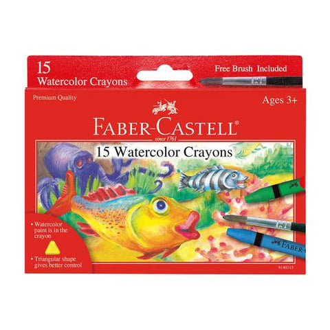 Faber-Castell 15 count Watercolor Crayons