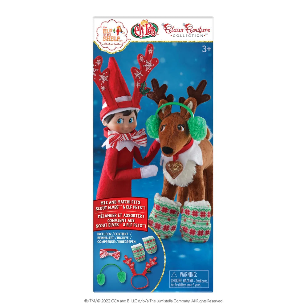 Elf on the sales shelf dog costume