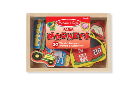 Melissa & Doug Wooden Farm Magnets