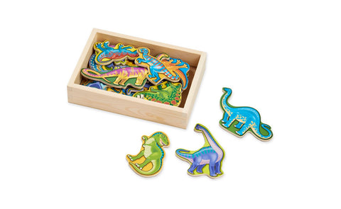 Melissa & Doug Wooden Dinosaur Magnets