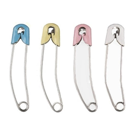 Baby Diaper Pin Charms Safety Pin Charm (12pcs / 6mm x 19mm