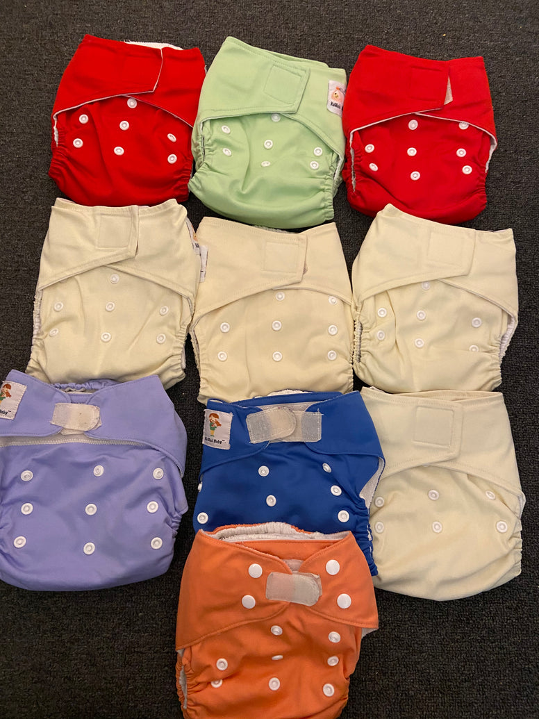 GENTLY USED Kawaii Pocket Diapers Mother Earth Baby/Curious Kidz Toys