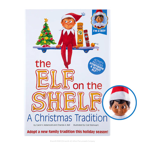 Elf on the Shelf Boy Brown Eyes