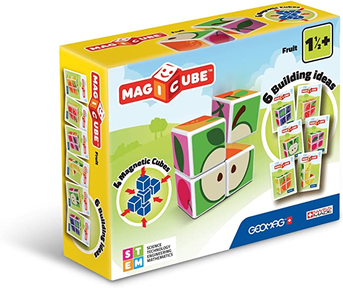 GEOMAG Magicube Fruit – Mother Earth Baby/Curious Kidz Toys