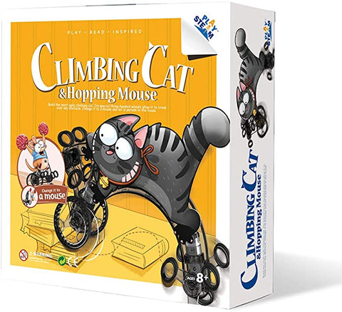 PlaySTEAM Climbing Cat & Hopping Mouse