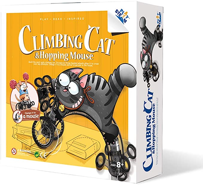 PlaySTEAM Climbing Cat & Hopping Mouse