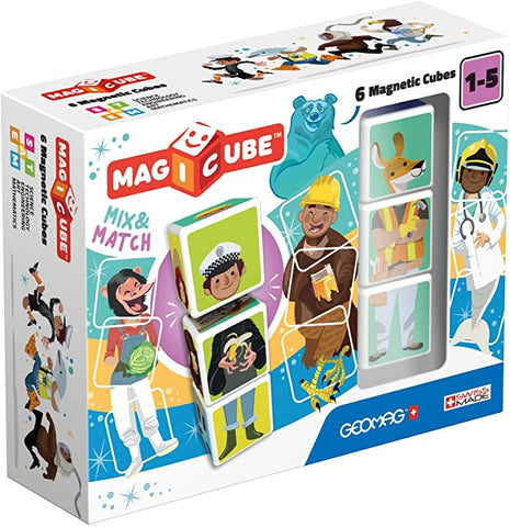 GEOMAG Magicube Mix & Match 6 Cube Set