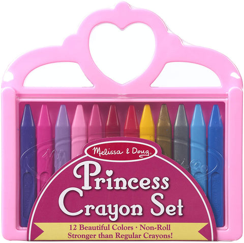 Melissa & Doug Princess Crayon Set