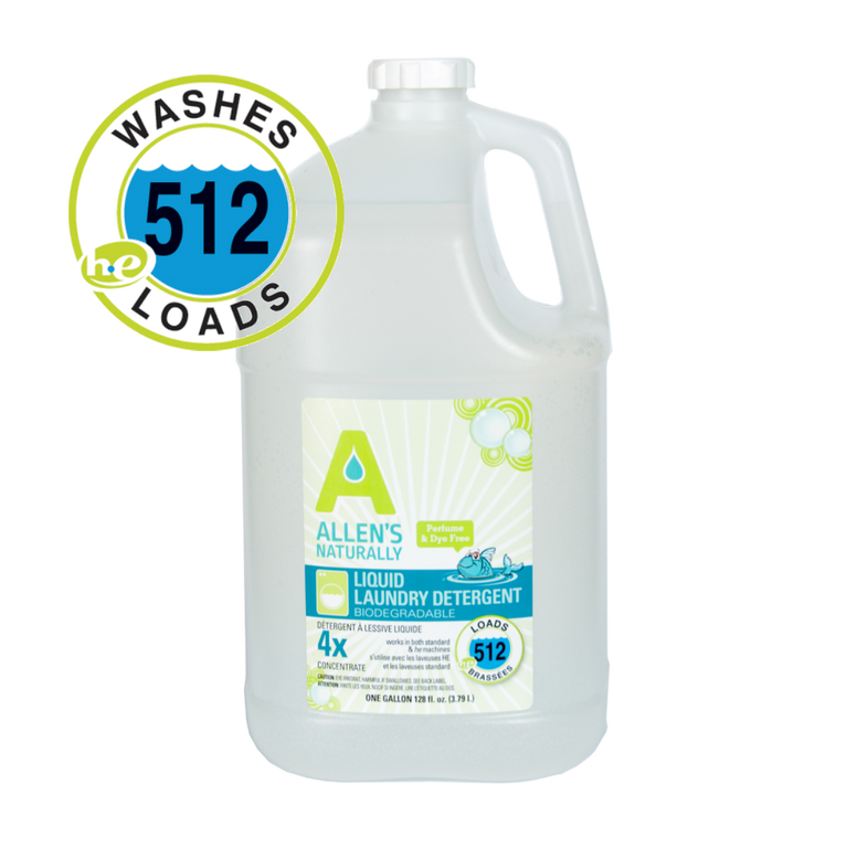 Allen's Naturally Natural Liquid Laundry & Cloth Diaper Detergent