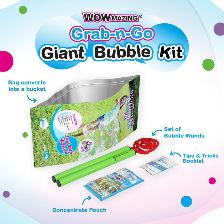 South Beach Bubbles WOWmazing™ Bubble Grab and Go Kit