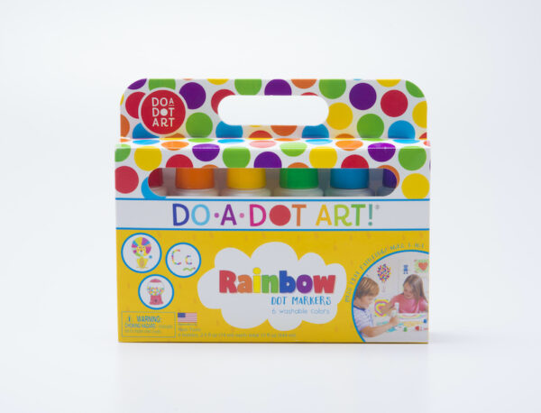 Do-A-Dot Art 6 Pack Rainbow Markers  Dot marker activities, Do a dot, Dot  markers