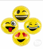 The Toy Network 2.25" Squeezy Bead Emoticon Ball