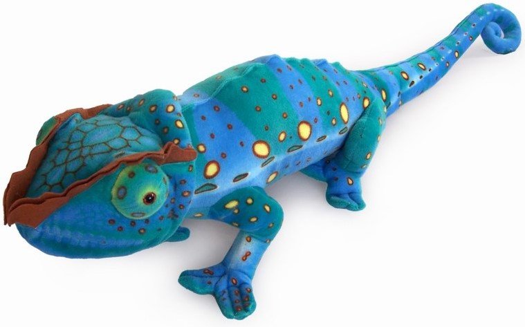 Real Planet African Chameleon (Blue) Plush 33.25in