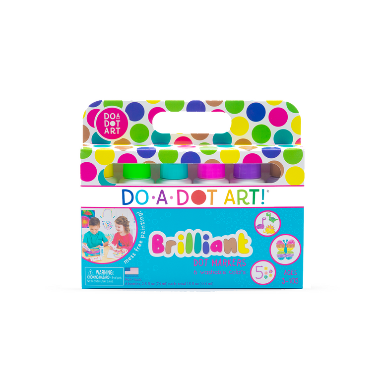 Do-A-Dot Art Brilliant 6 Pack Dot Markers