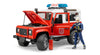 Bruder 02596 Land Rover Fire Department Vehicle w/ Fireman Regular price