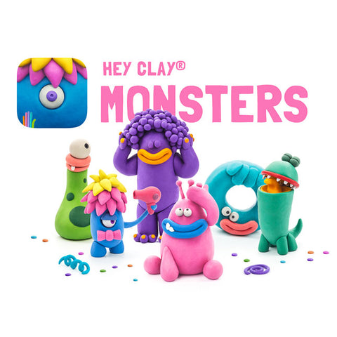 Fat Brain Toy Co Hey Clay- Monsters