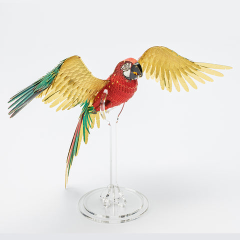 Piececool Scarlet Macaw Model Kit