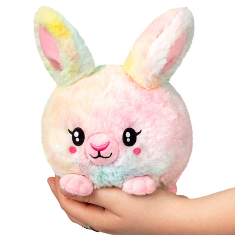 Squishable Snackers Fluffy Tie Dye Bunny