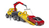 Bruder 02829 Mack Granite Tow Truck w Roadster