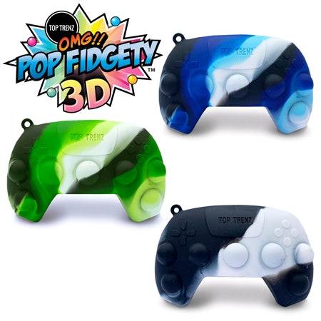 Top Trenz OMG Pop Fidgety 3D - Game Controller Ball