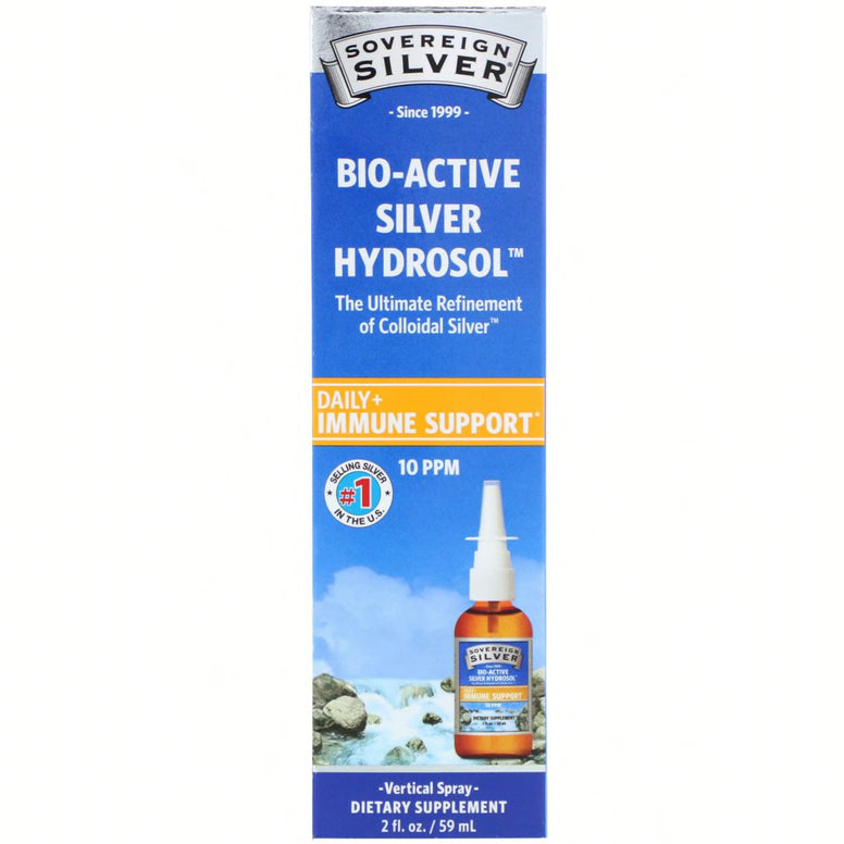 Sovereign Silver Bio-Active Silver Hydrosol Vertical Spray